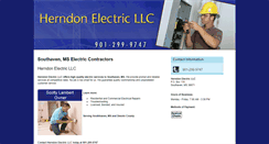 Desktop Screenshot of hearndonelectric.com