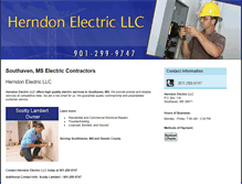 Tablet Screenshot of hearndonelectric.com